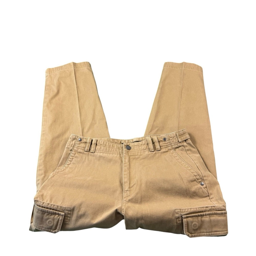 Brooks Brothers Brown Canvas Side‎ Tab Cargo Men's Pant 32x30